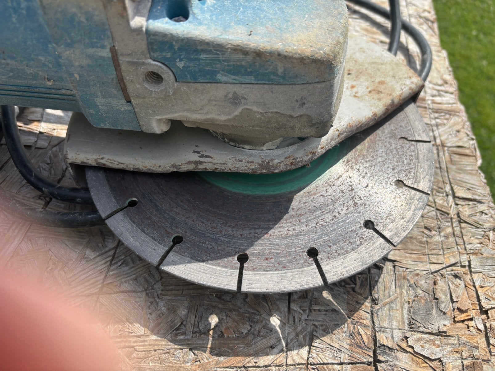 Disqueuse de 230, Enlèvement, Utilisé