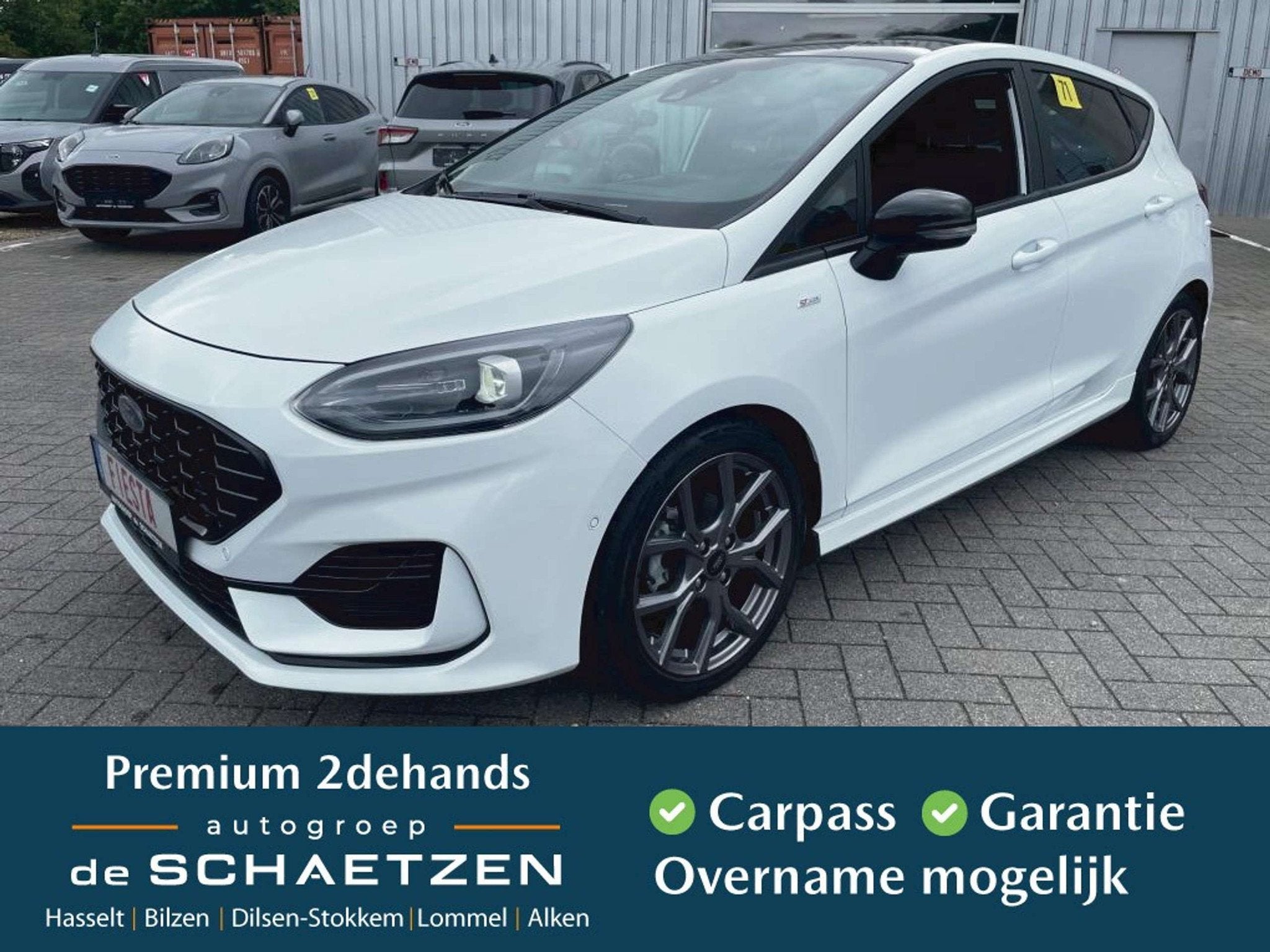 Ford Fiesta Fiesta 1.0 125PK MHEV Automaat ST-Line X, Autos, Achat, Euro 6, Entreprise, Noir