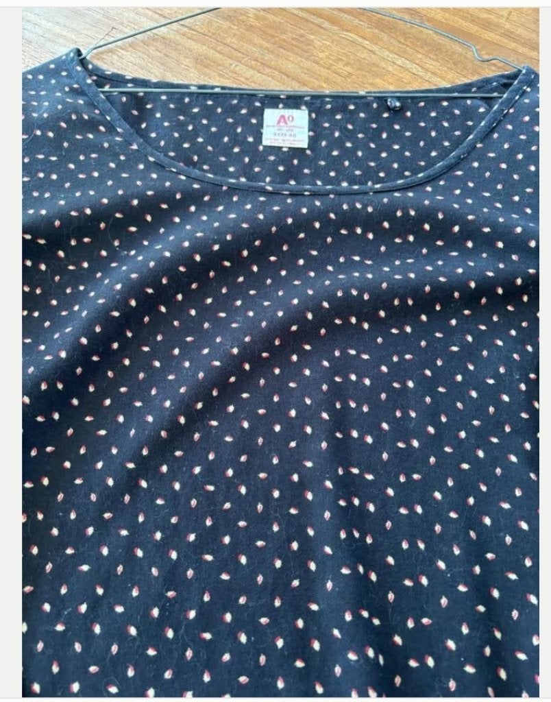 Blouse AO maat 40, Maat 38/40 (M), Bruin, Ophalen of Verzenden, Zo goed als nieuw