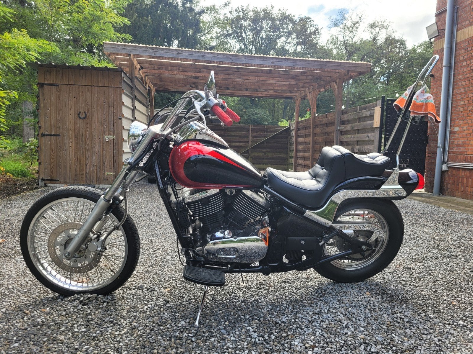 kawasaki vn800A, Motoren, 2 cilinders, Occasion, Chopper, Particulier