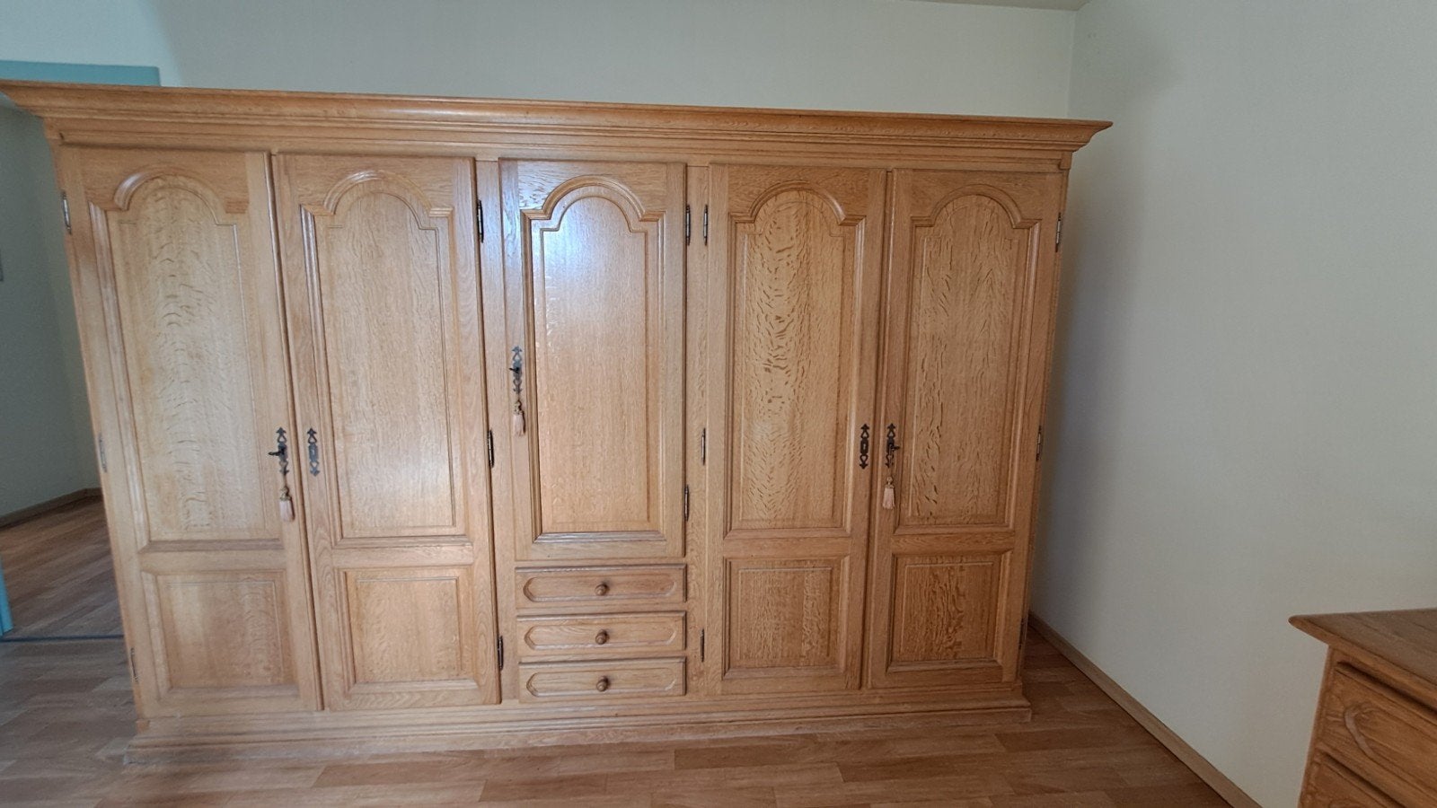 gratis slaapkamer, Ophalen