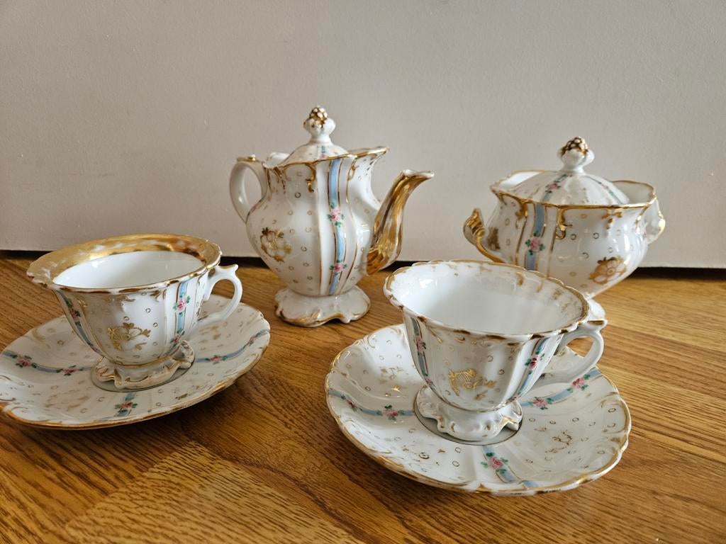 Bridgerton Vintage barok theeset, Ophalen