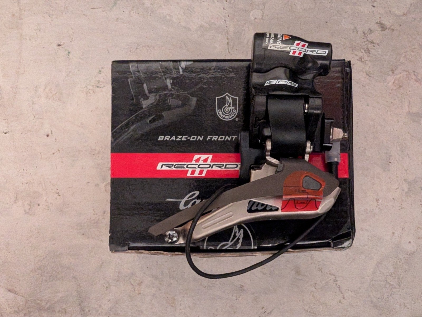 Campagnolo 11s new, Enlèvement