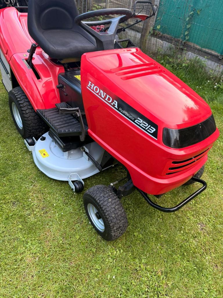 Tracteur tondeuse, Honda, Démarrage électrique, Enlèvement, Utilisé