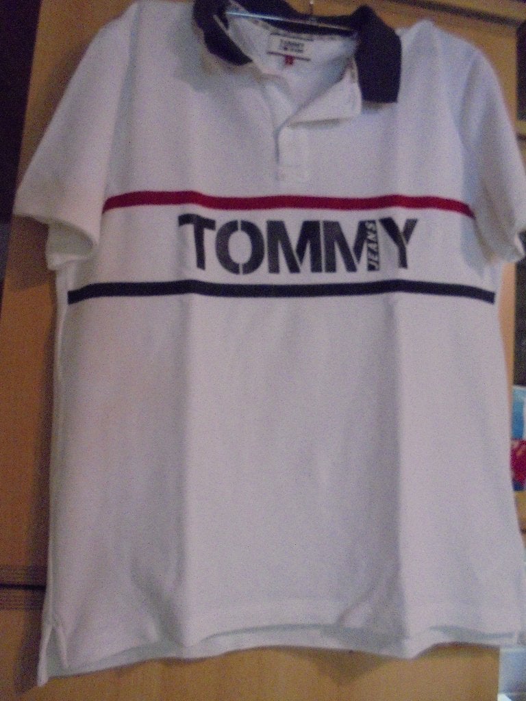 Tommy Jeans T-shirt L, Maat 52/54 (L), Wit, Ophalen of Verzenden, Zo goed als nieuw