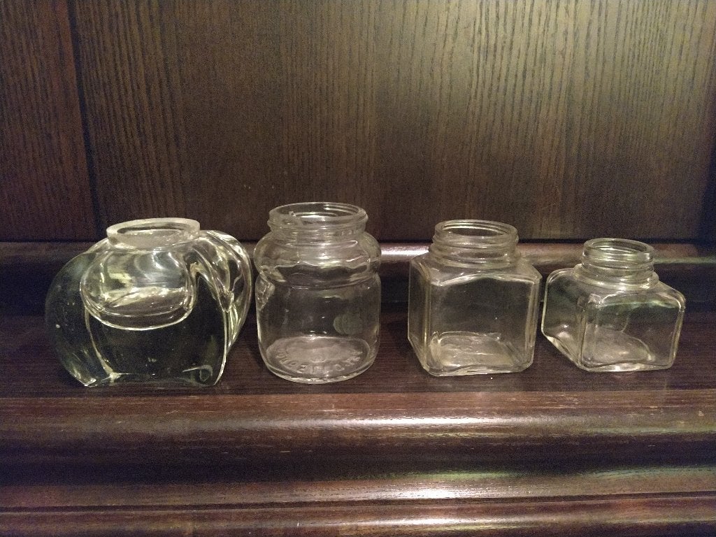 oude inktpotten, Ophalen of Verzenden