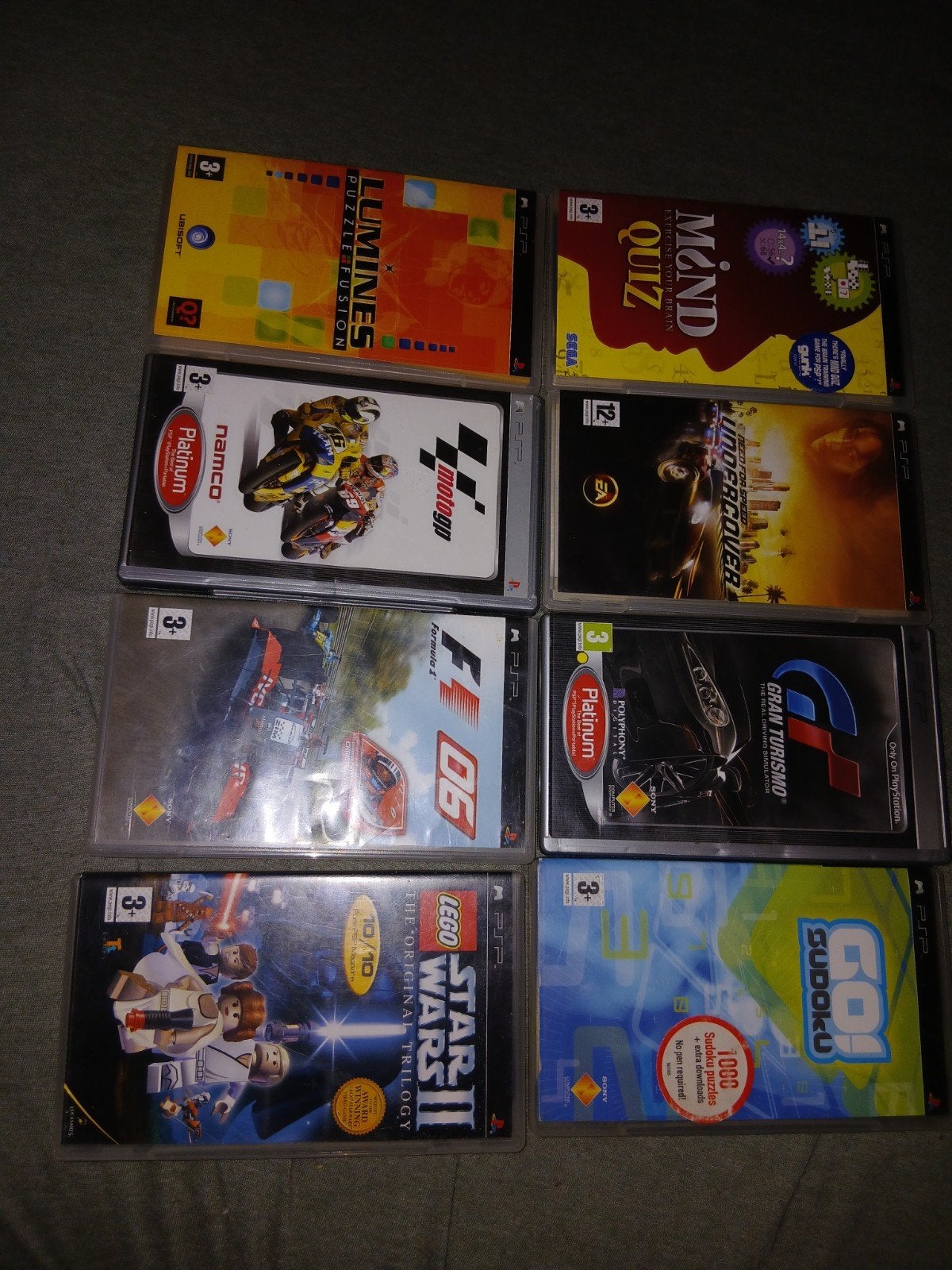 PSP games, Ophalen