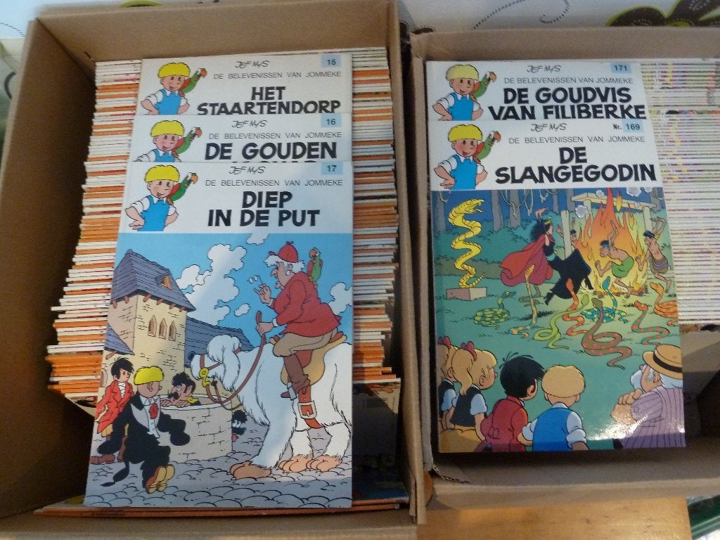 Jommeke strips, Boeken, Meerdere stripboeken, Ophalen, Zo goed als nieuw, Jef Nijs
