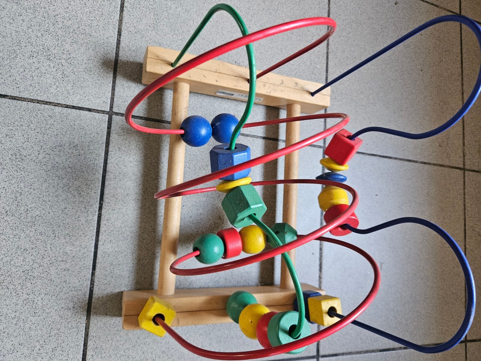 Kralenstuctuur, Ophalen