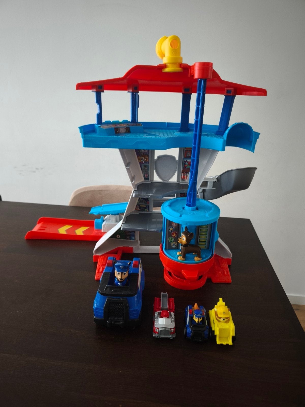 Paw Patrol uitkijktoren + toebehoren, Kinderen en Baby's, Ophalen, Zo goed als nieuw