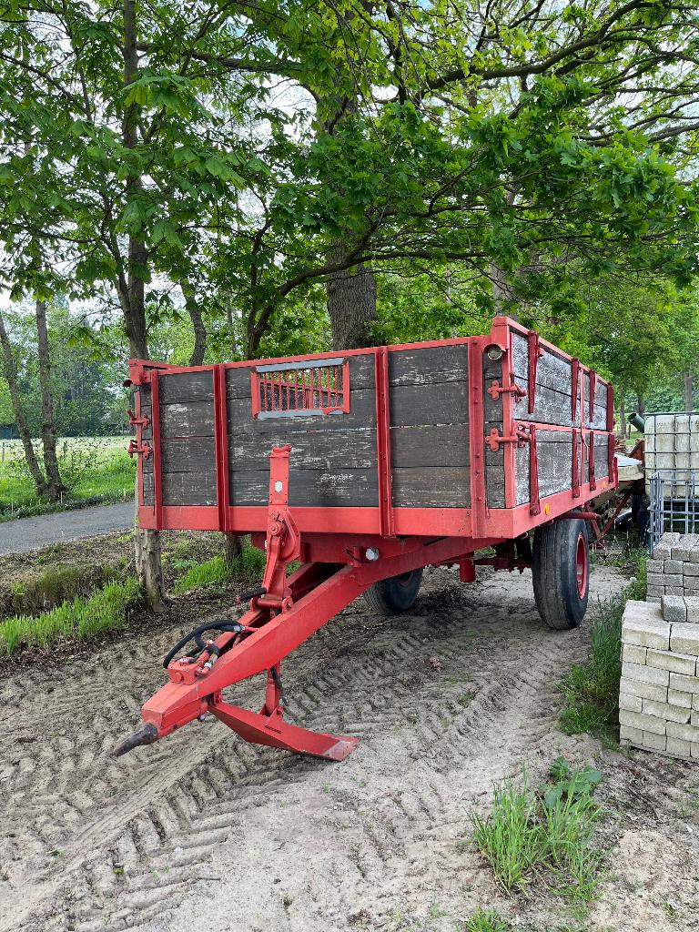 Kiepwagen, Ophalen, Grondbewerking