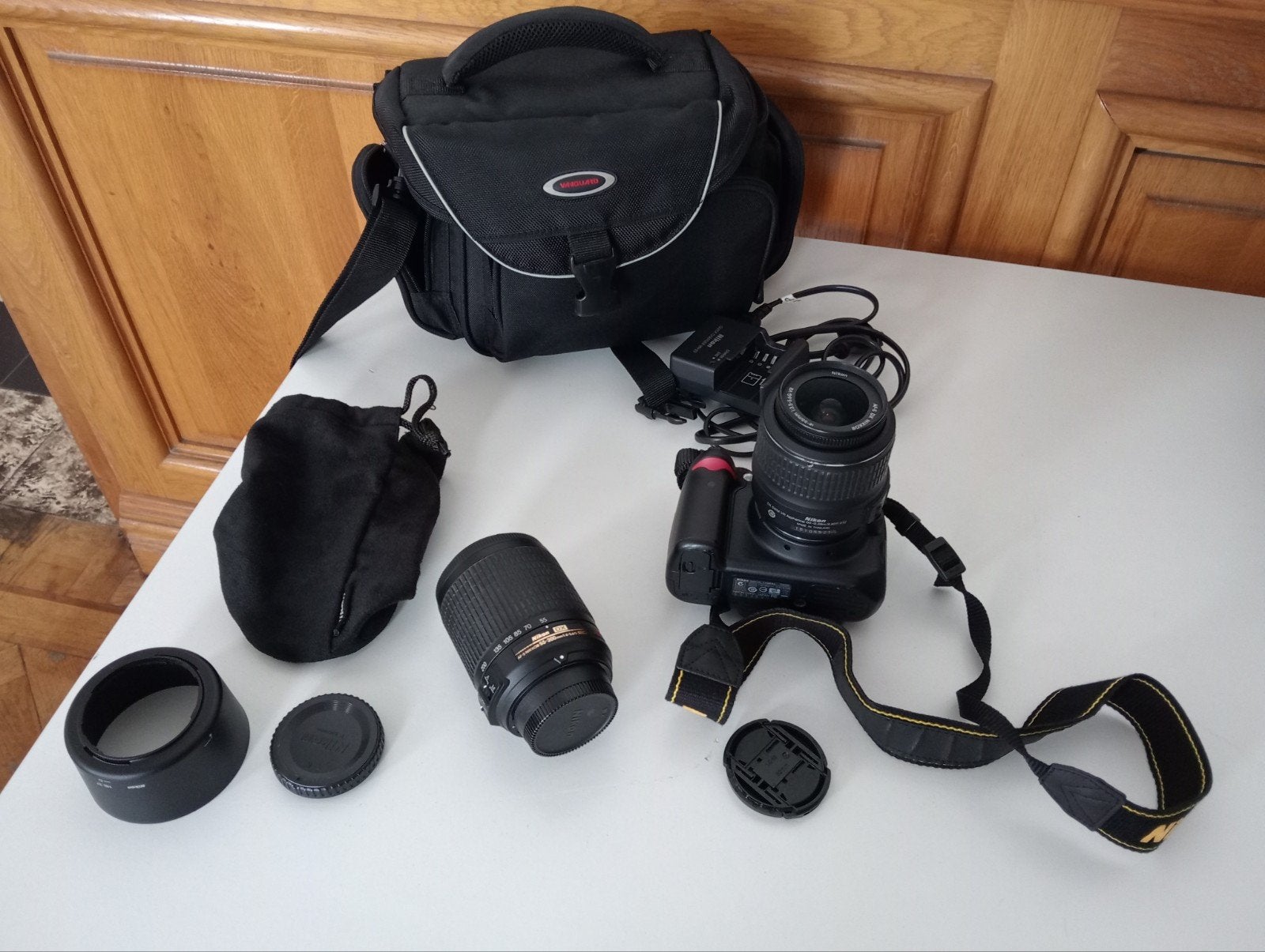 Nikon D5000 Reflex (pack complet), TV, Hi-fi & Vidéo, Appareils photo numériques, Enlèvement, Nikon