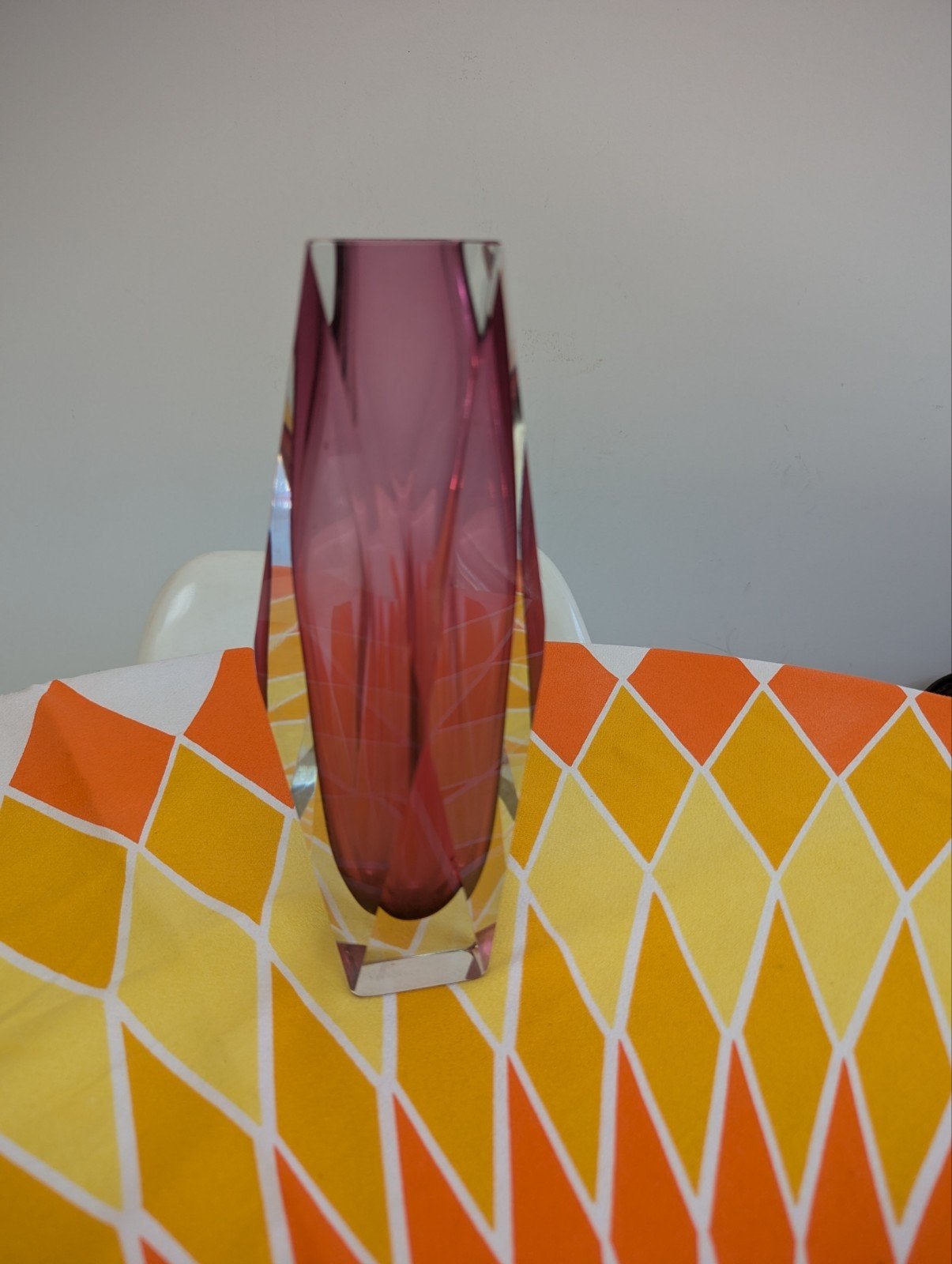vase vintage Murano Flavio poli, Ophalen of Verzenden