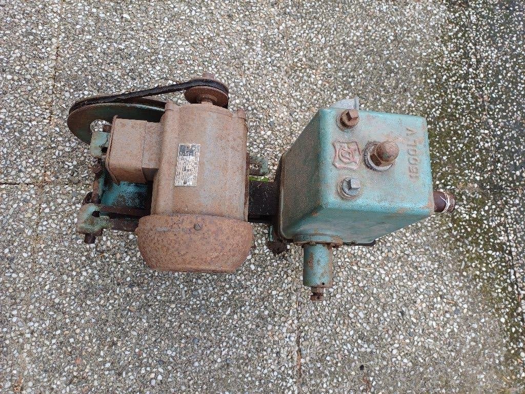 Zuigerpomp/storkpomp met electromotor, Jardin & Terrasse, Pompes à eau, Enlèvement, Utilisé, Électrique, Autres types