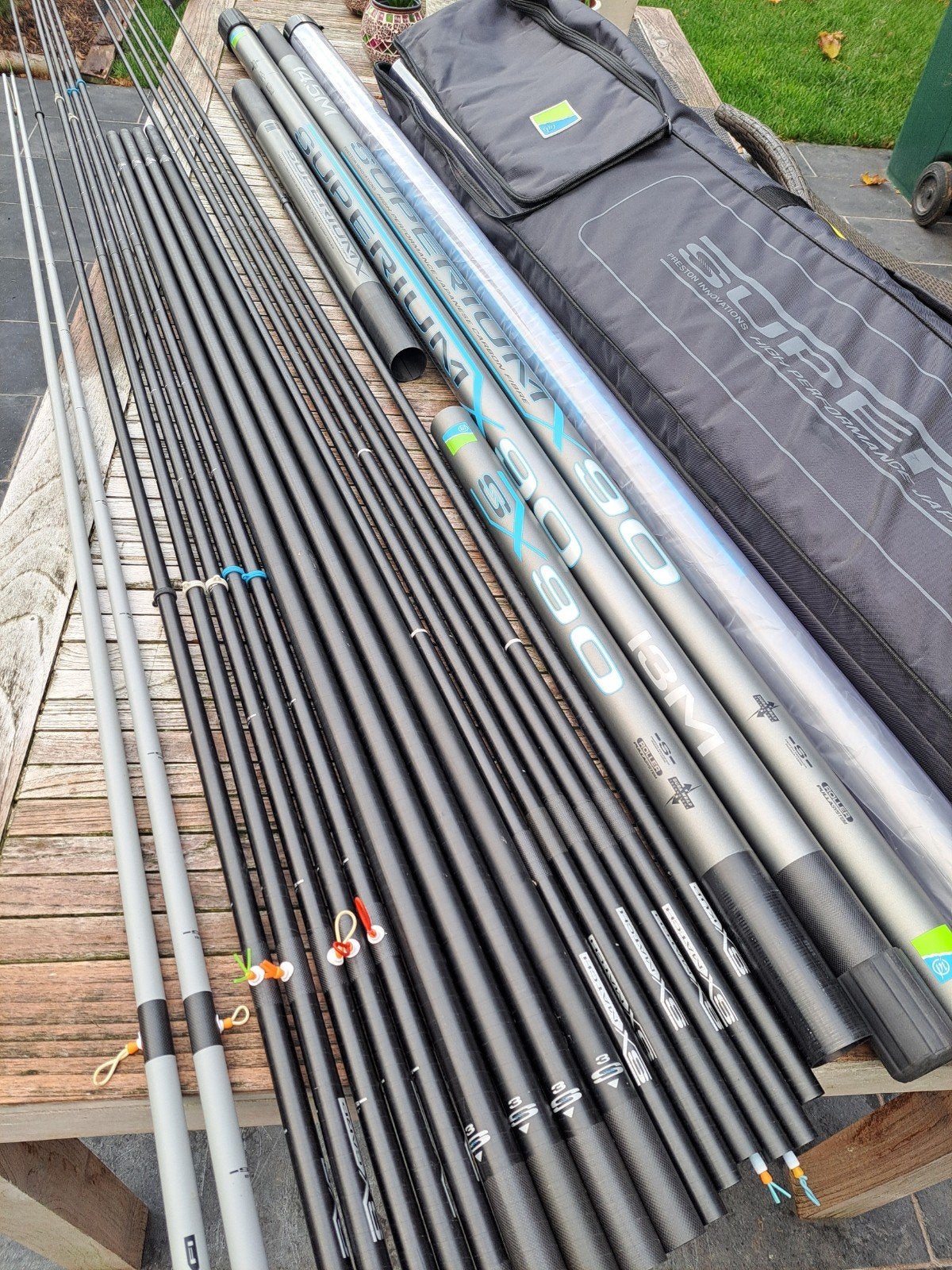 preston superium x90  16m pack, Ophalen, Zo goed als nieuw, Vaste hengel