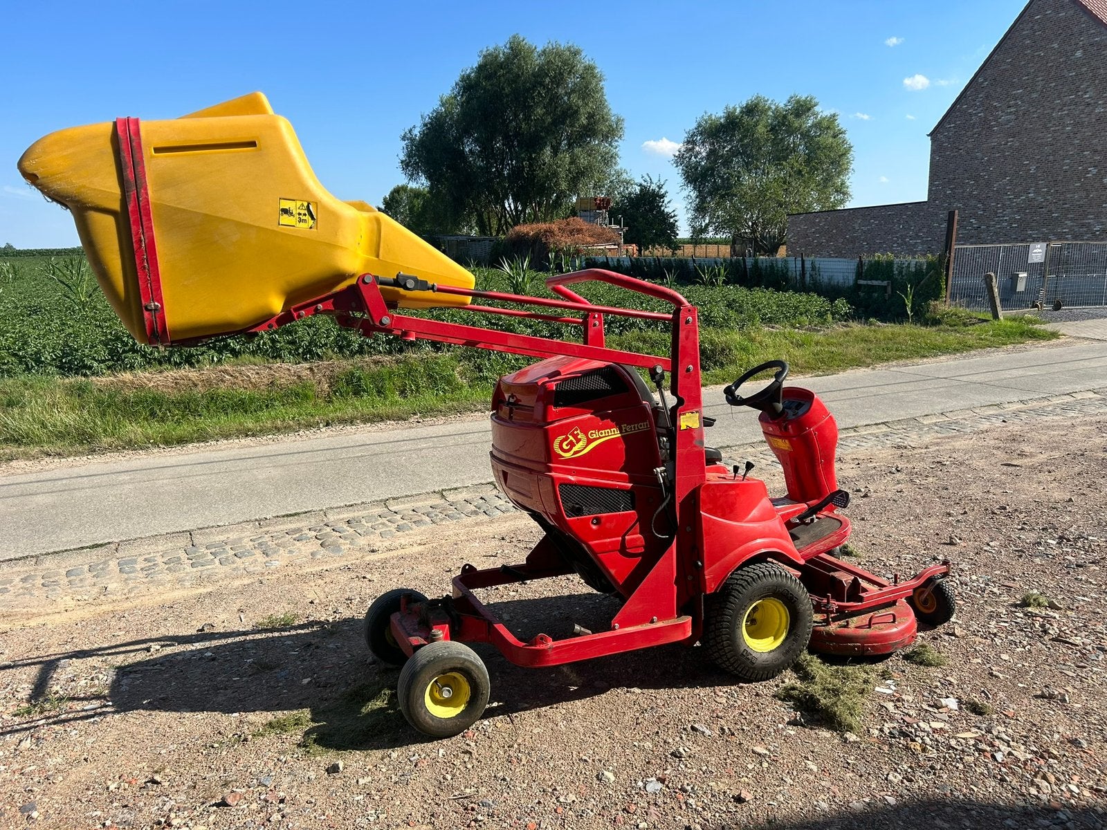 Gianni ferrari tg 200, Tuin en Terras, Ophalen, Gebruikt, Elektrische starter, 120 cm of meer