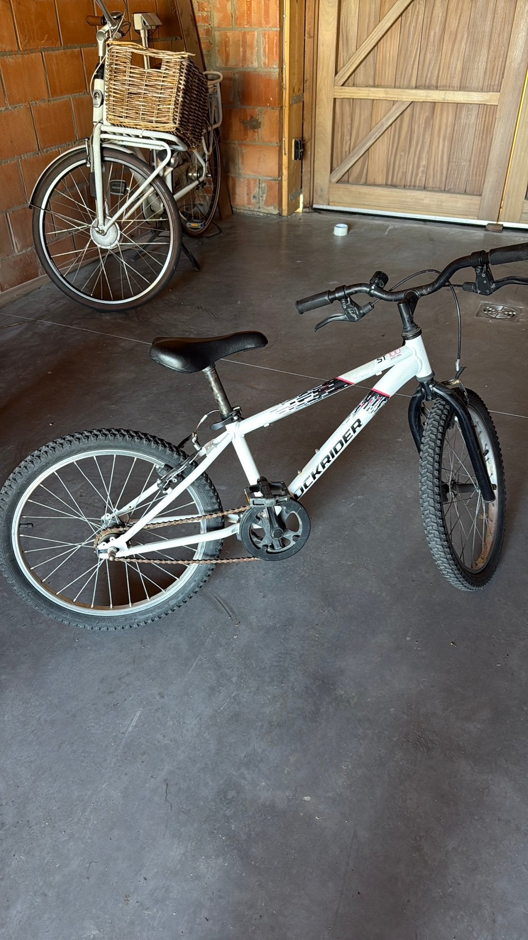 JongensFiets 20” Rockrider, Fietsen en Brommers, Ophalen, Velgrem, V-brakes, 16 tot 20 inch