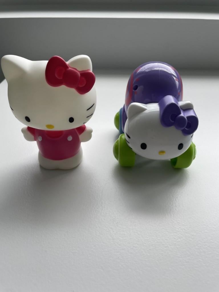 Escargot sur roulettes Hello Kitty + lampe Hello Kitty, Enlèvement ou Envoi, Comme neuf, Lampe