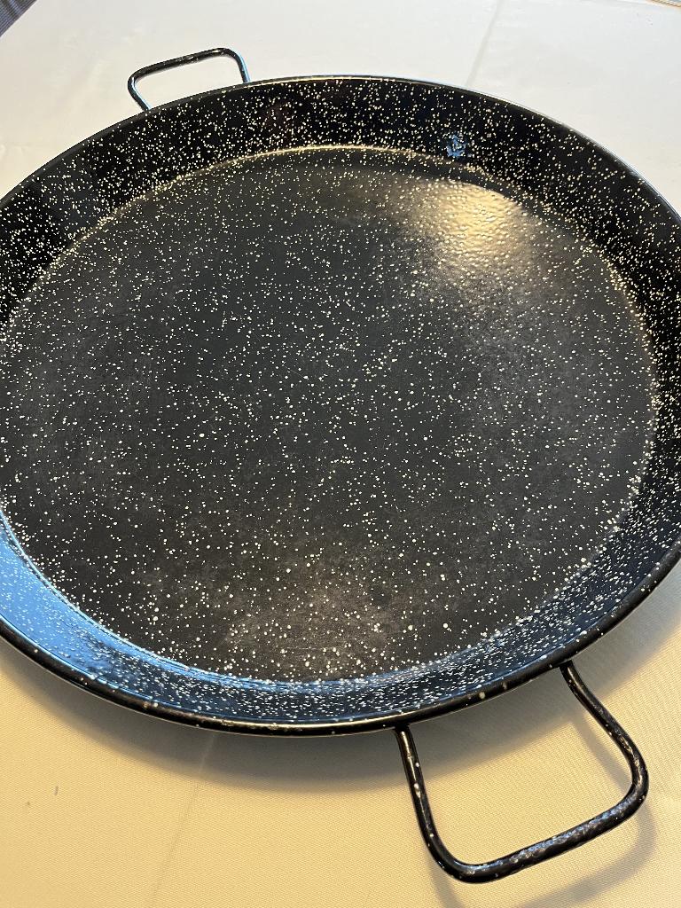 Paellapan, Huis en Inrichting, Keuken | Potten en Pannen, Ophalen, Zo goed als nieuw, Overige materialen, Overige typen