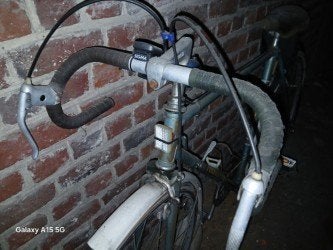 Retro fiets, Ophalen, Gebruikt