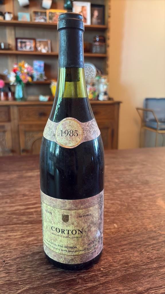 Eric Besson Corton Grand Cru de 1985, Enlèvement ou Envoi, Comme neuf