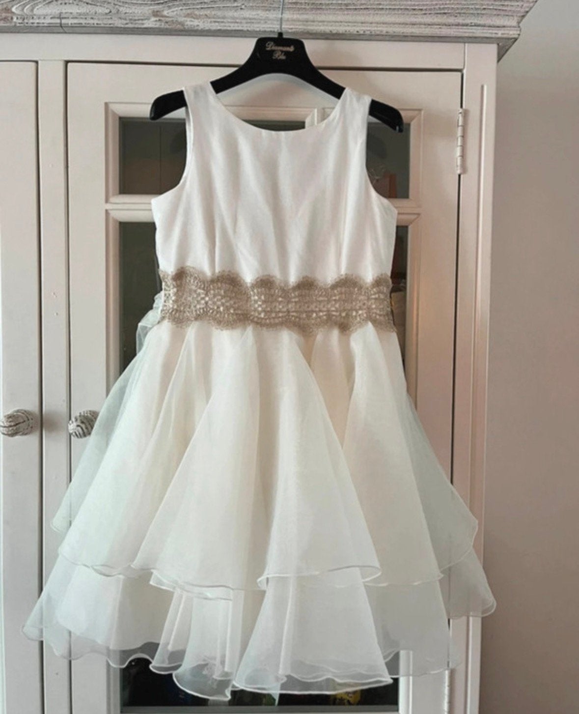 Communiejurk Diamante Blu, Enlèvement ou Envoi, Comme neuf