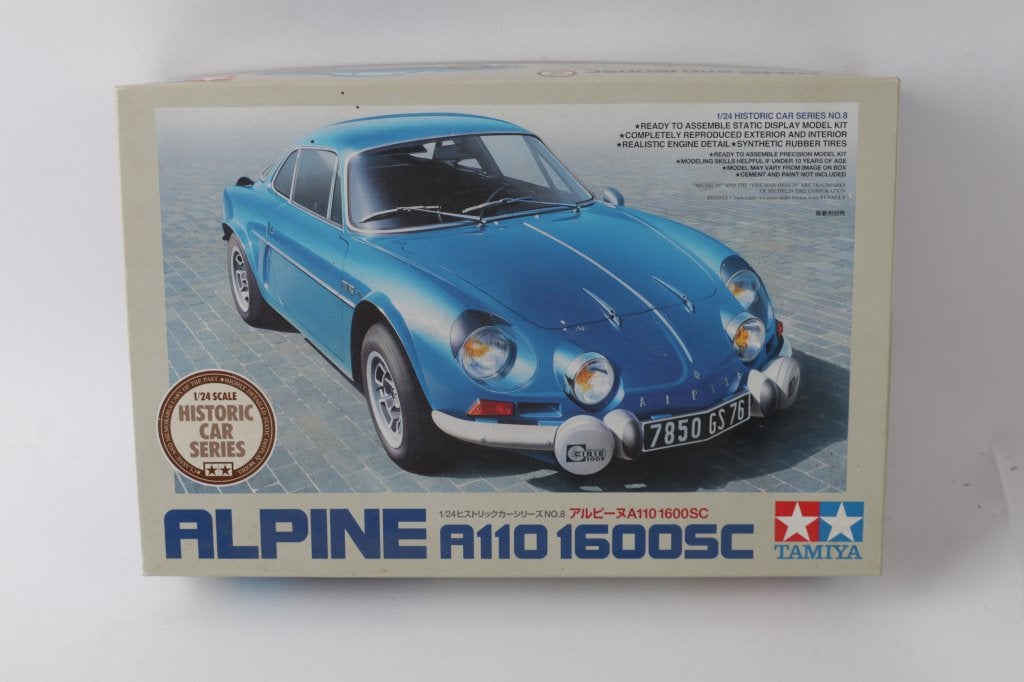 1/24 Tamiya Alpine A110 1600sc Modelkit Unstarted, Auto, Verzenden, Groter dan 1:32, Zo goed als nieuw