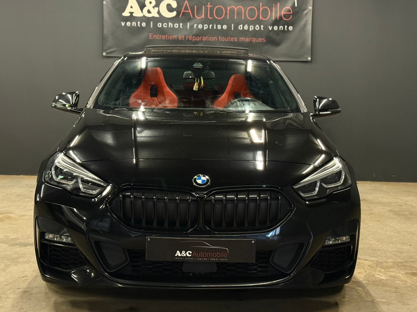 Bmw 216d Pack M 2022 Auto - Pano - Cuir, Autos, Cuir, Entreprise, Diesel, Automatique