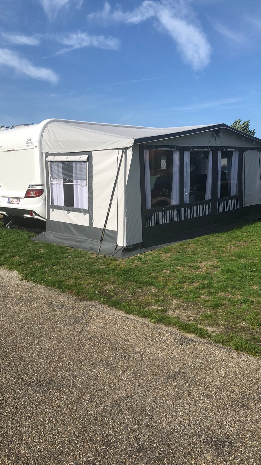 Caravan Hobby560 bj2023, Caravans en Kamperen, Hobby, Particulier, 1250 - 1500 kg, Douche
