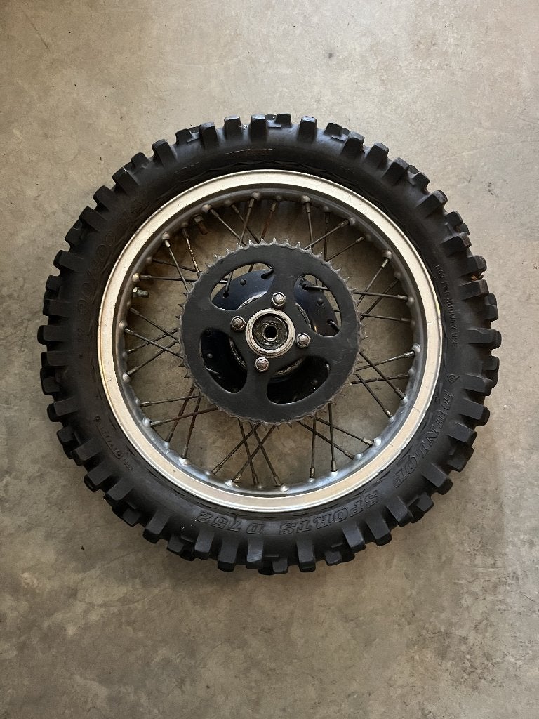 Honda XL50 XL75 XL80 XR75 XR80 XR100 roue arrière, Motos, Pièces | Honda, Enlèvement ou Envoi