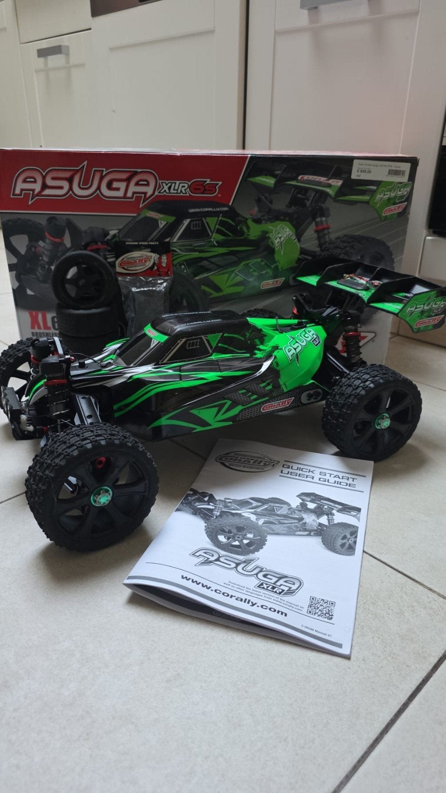 Team Corally Asuga XLR 6S Roller + Sterke Servo, Hobby & Loisirs créatifs, Modélisme | Radiocommandé & Téléguidé | Voitures, Échelle 1:8