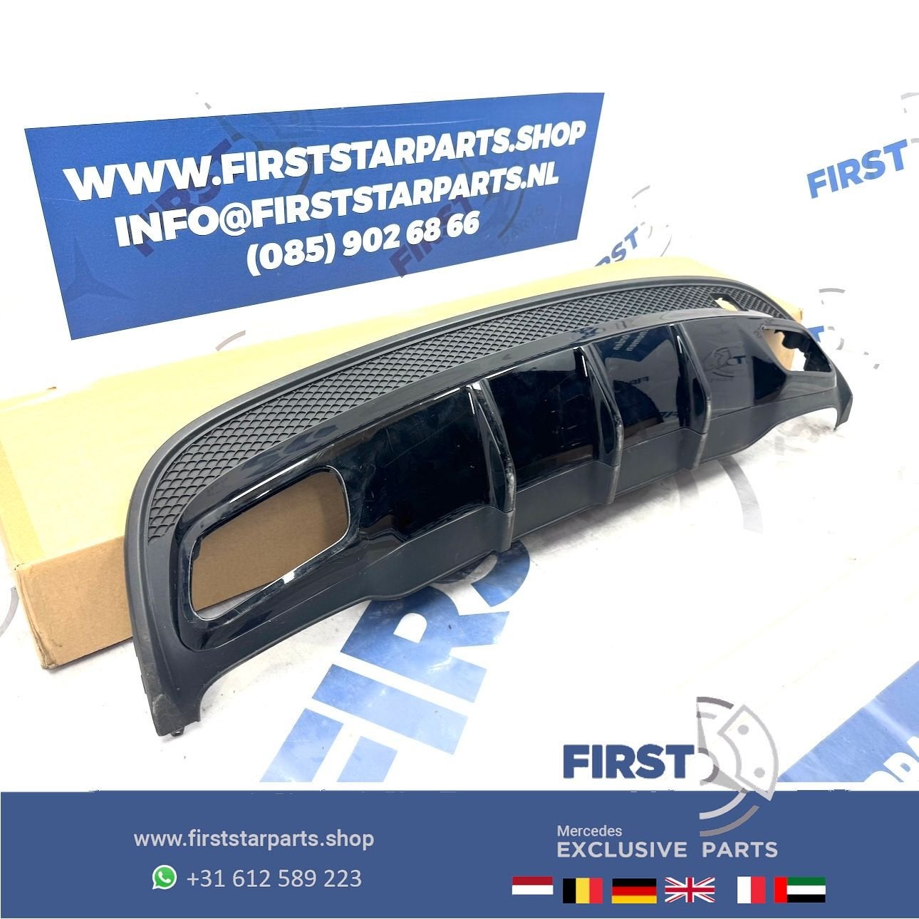 W156 GLA45 AMG Diffuser A1568853025 Mercedes GLA 45 2013-201, Utilisé, -, -, Enlèvement ou Envoi