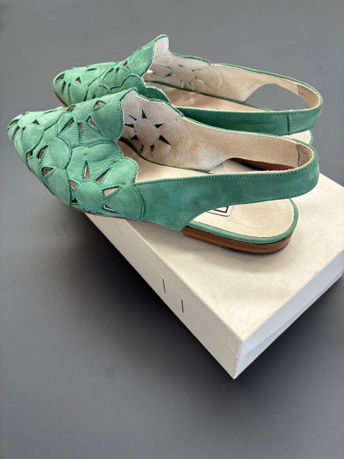 Mooie nubuck schoenen. Maat 37., Enlèvement ou Envoi, Comme neuf