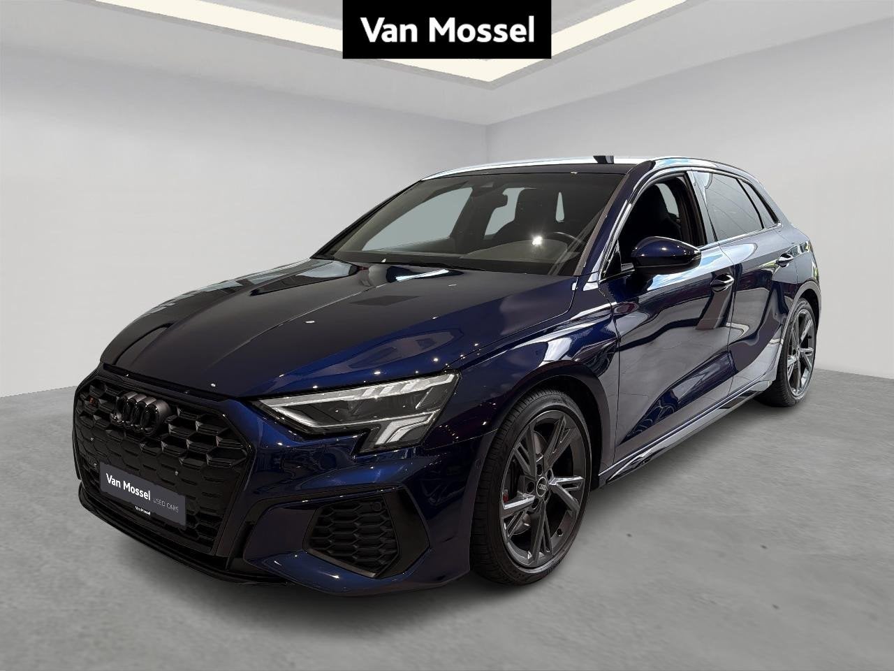 Audi S3 2.0 TFSI S3 S tronic quattro Sportback, Auto's, Automaat, Stof, Gebruikt, Zwart