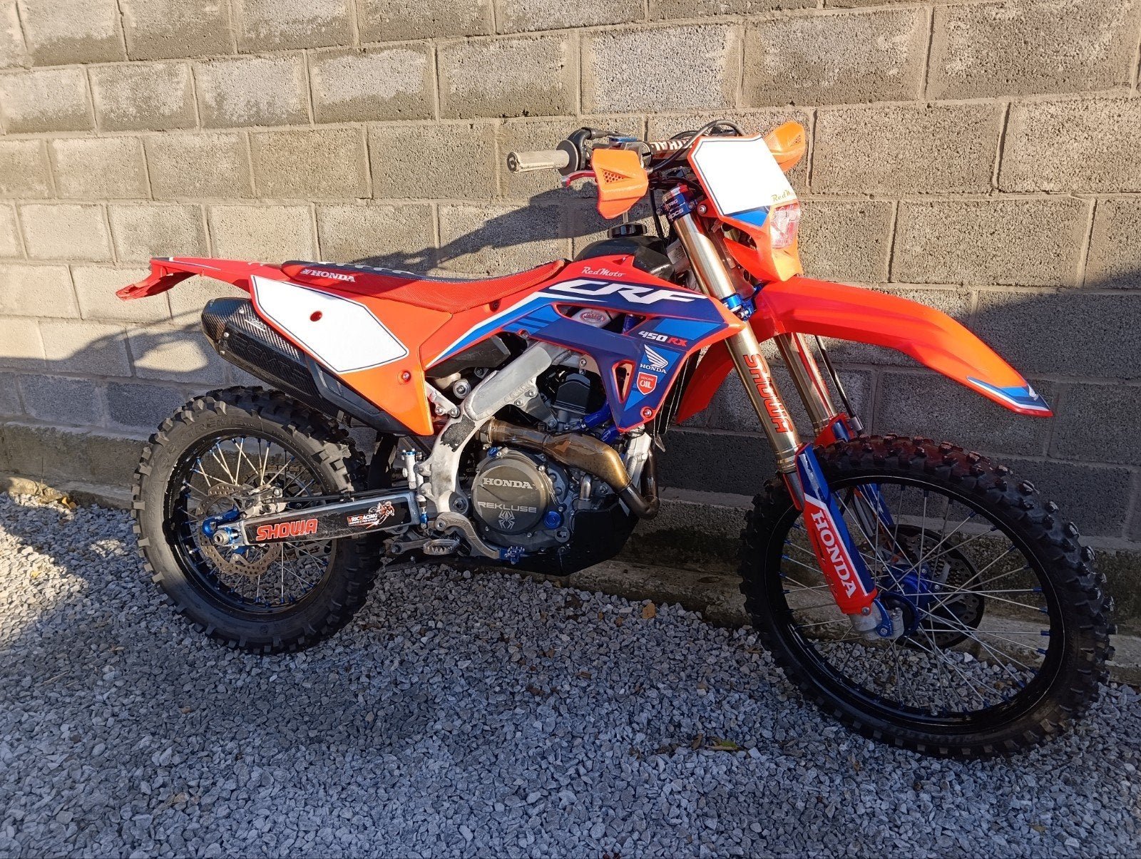 Speciale editie van de CRF 450 RX Redmoto 2023, Motoren, Occasion, Particulier, Crossmotor, Minimaal motorrijbewijs A2