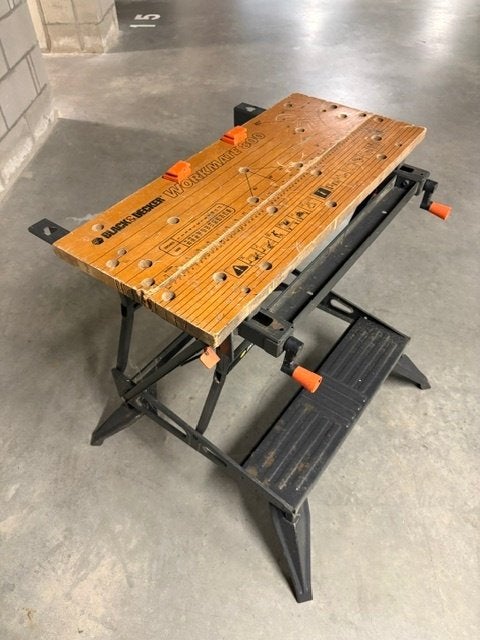 Workmate, Bricolage & Construction, Enlèvement, Utilisé, Moins de 70 cm, Rabattable