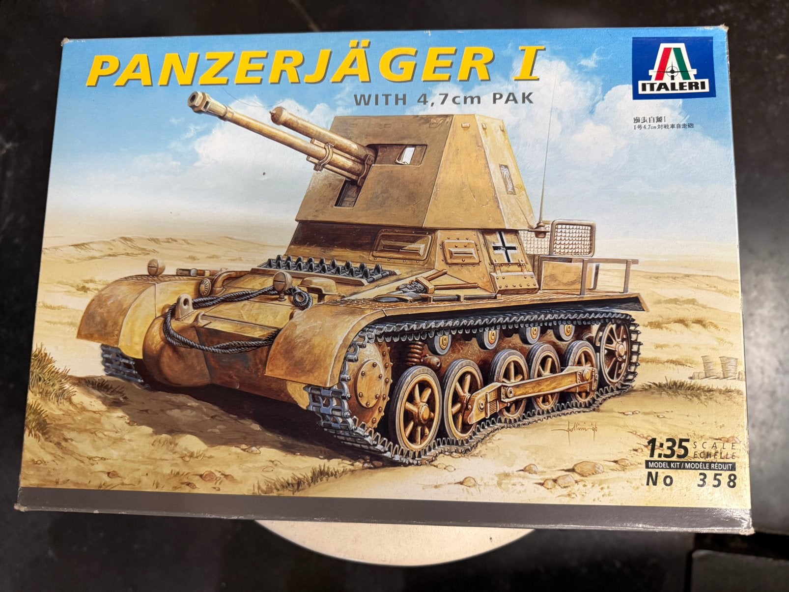 Panzerjäger I équipé d'un canon antichar PAK de 4,7 cm, Hobby & Loisirs créatifs, Modélisme | Voitures & Véhicules, Comme neuf