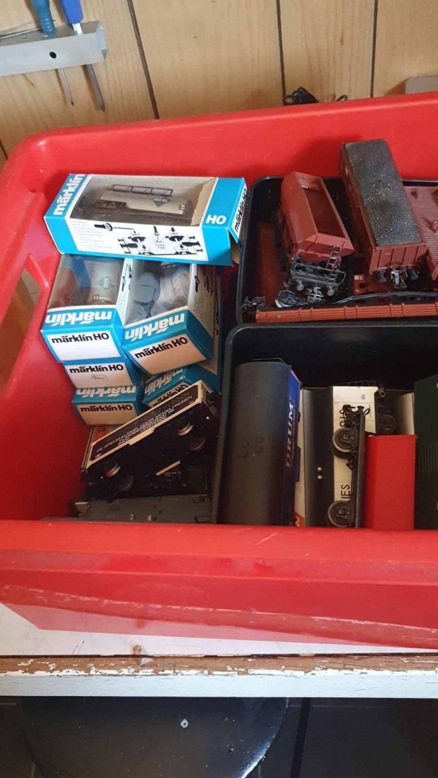 miniature treintjes met zeer mooie maketten  steden, Hobby en Vrije tijd, Ophalen
