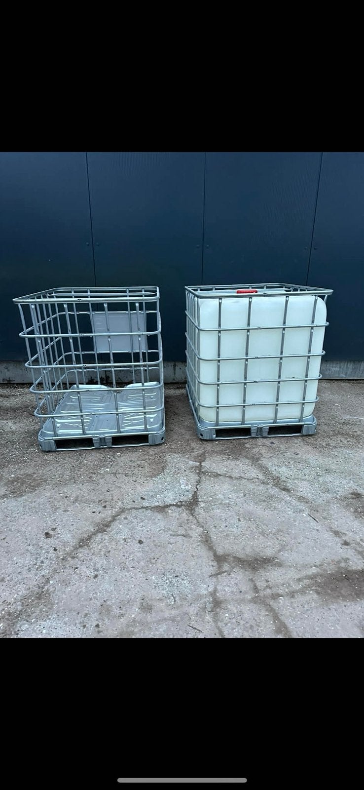 IBC container, Ophalen, Zo goed als nieuw, Krat