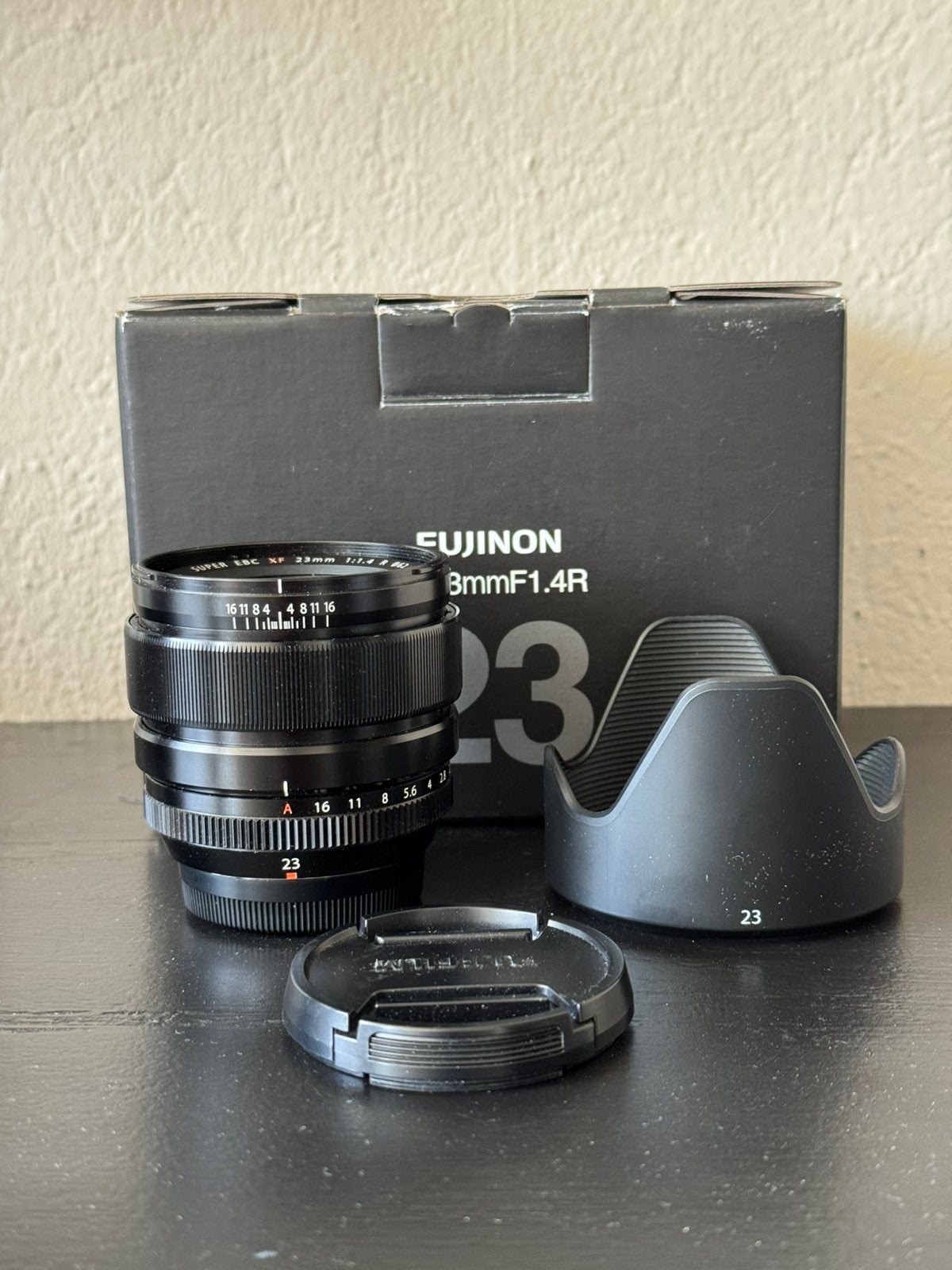 Fujifilm Fujinon XF23mmF1.4 R Lens Fuji 23mm 23 mm F1.4, Audio, Tv en Foto, Foto | Lenzen en Objectieven, Zo goed als nieuw, Standaardlens