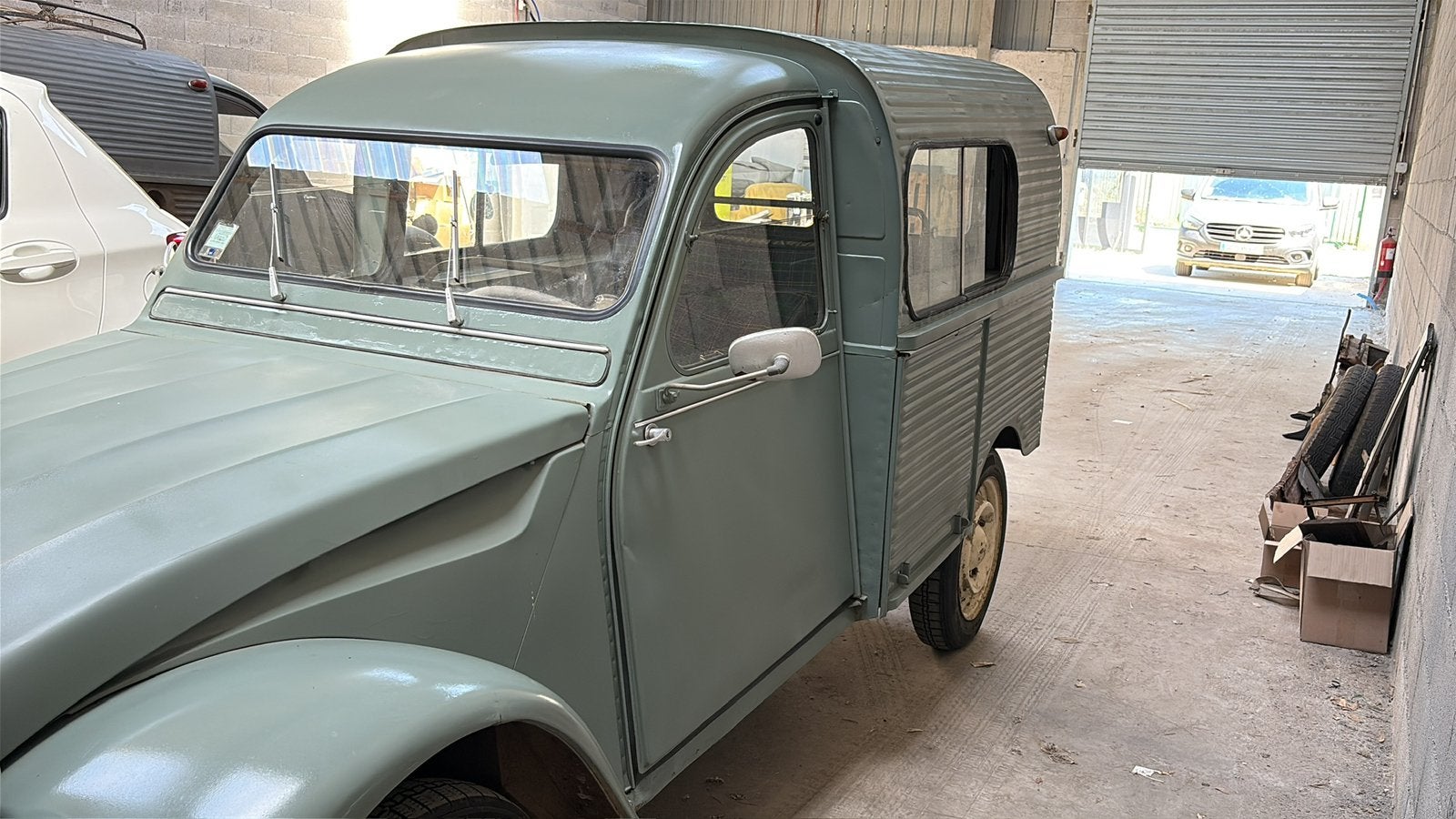Voiture vitrée 2CV Fourgonnette 1962, Autos, Citroën, Particulier, 2CV, Enlèvement
