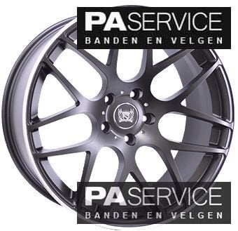 Nw 21 inch Matzwart breedset voor Porsche Macan incl Hankook, Pneus et Jantes, Pneus été, -, 21 pouces