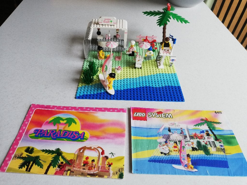 lego 6411 paradisa Sand Dollar Cafe, Enlèvement ou Envoi, Complet, Ensemble complet, Lego