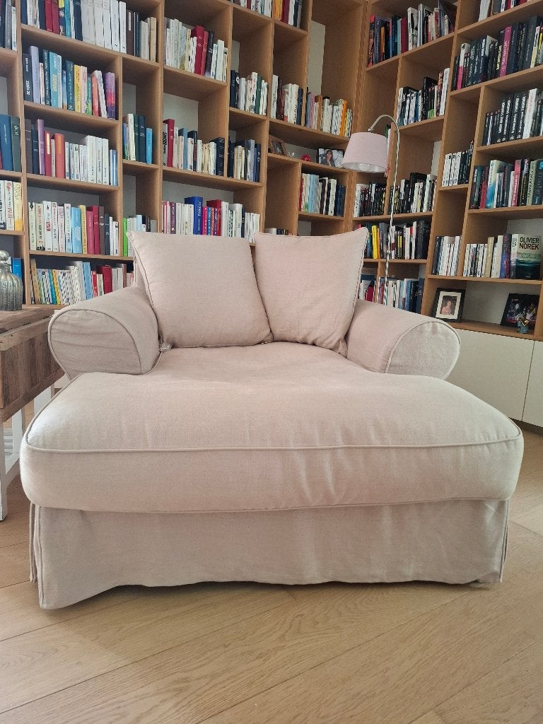 Méridienne, Maison & Meubles, Canapés | Salons, Enlèvement, Utilisé, Tissus, Contemporain