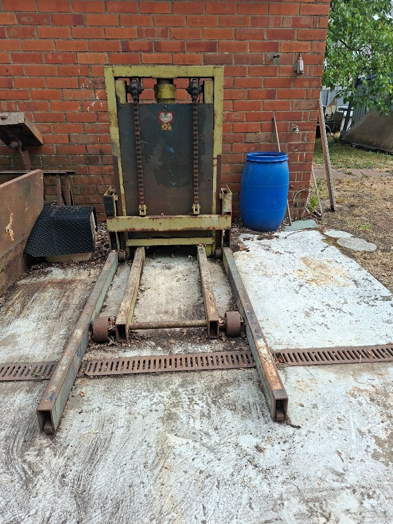 Mobiele hefbrug, Auto diversen, Ophalen, Gebruikt