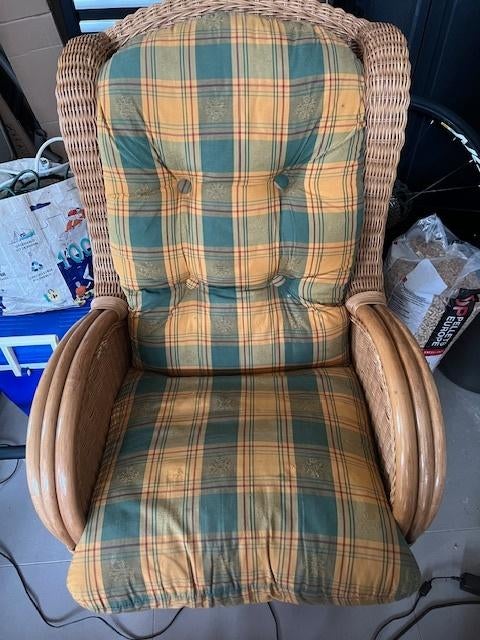 Rotan zeteltje, Ophalen, Gebruikt