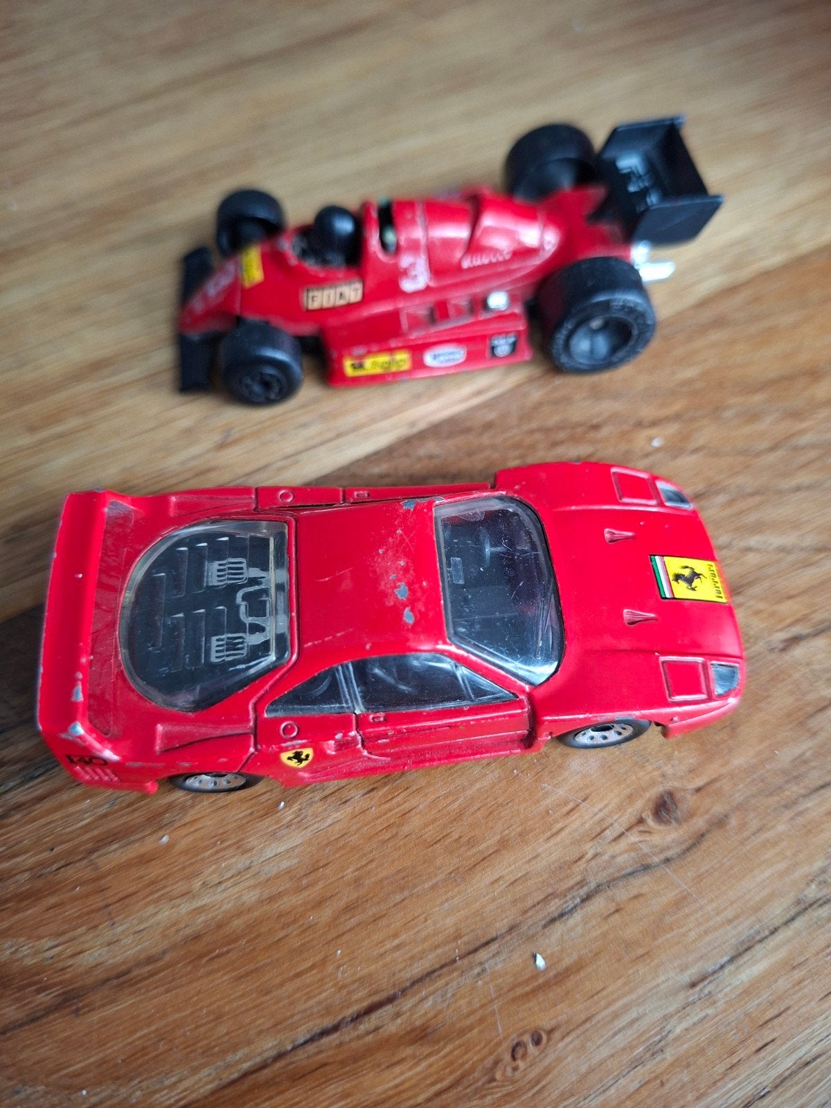Matchbox ferrari 1984-1988, Enlèvement