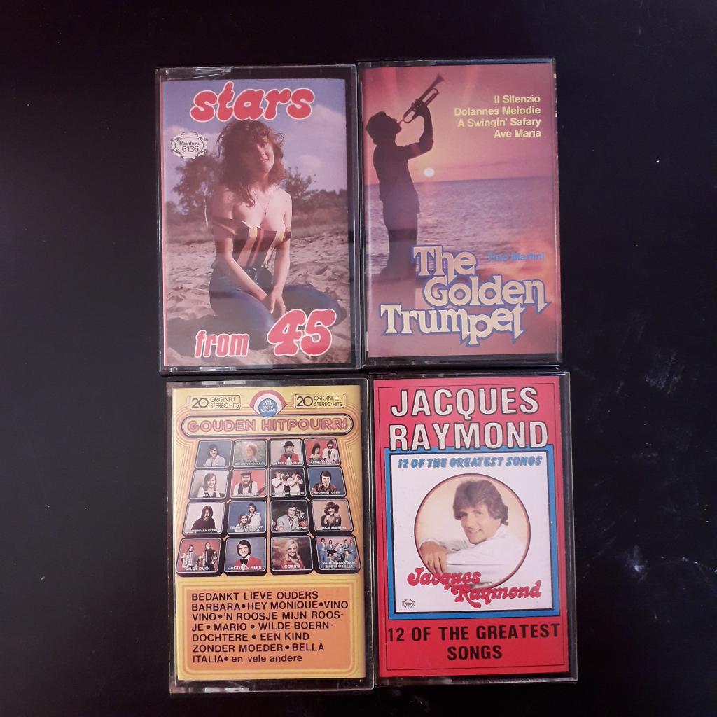 casettes divers, Audio, Tv en Foto, Cassettedecks, Verzenden