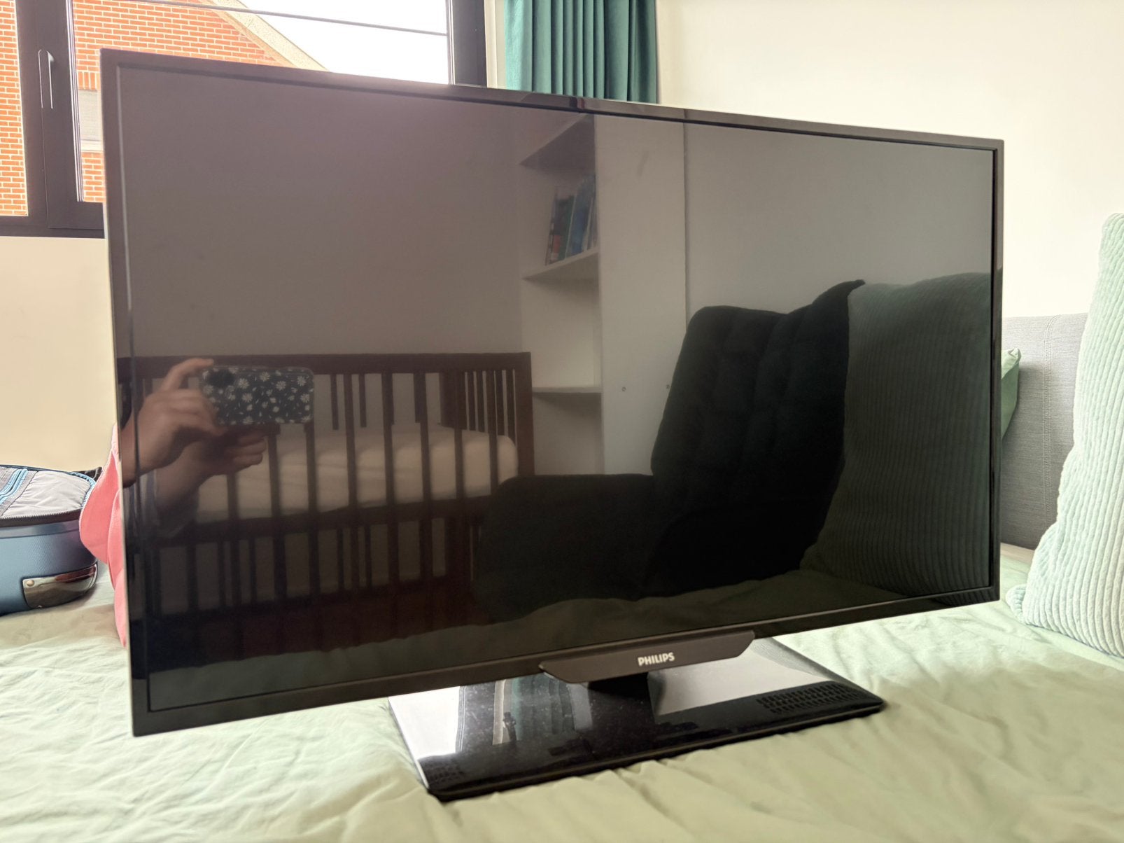 Philips 32inch scherm met afstandsbediening, Audio, Tv en Foto, Televisies, Ophalen, Zo goed als nieuw, Philips