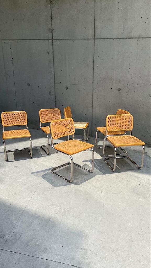6 cesca stoelen chaises chairs, Ophalen of Verzenden